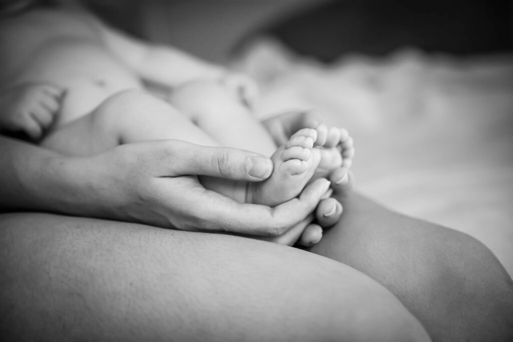 mother and baby